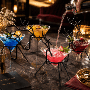 Slum Deer Cocktail Glass