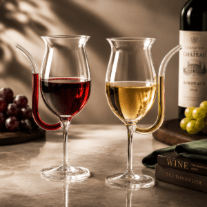 Straw Sip Glass