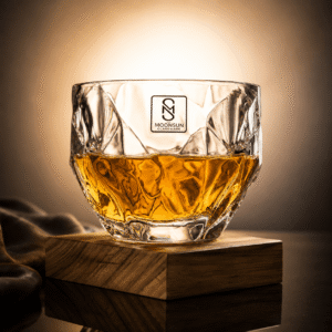 Diamond Texture Whiskey Glass