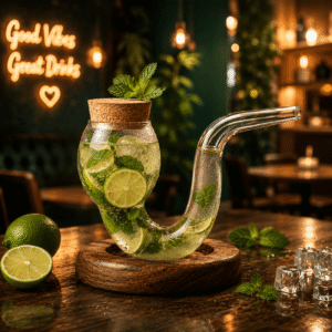 Hookah Cocktail Glass