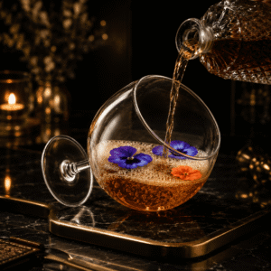 Sleepy  Bowl Cocktail Glass - Set Of 2
