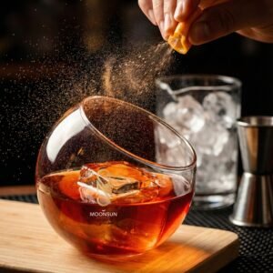Tilt Bowl Glass 2 Pcs