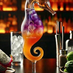 Sea Horse Glass 1 Pcs